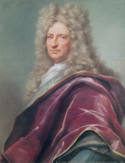 Samuel Bernard, Comte de Coubert, 1699 by Joseph Vivien